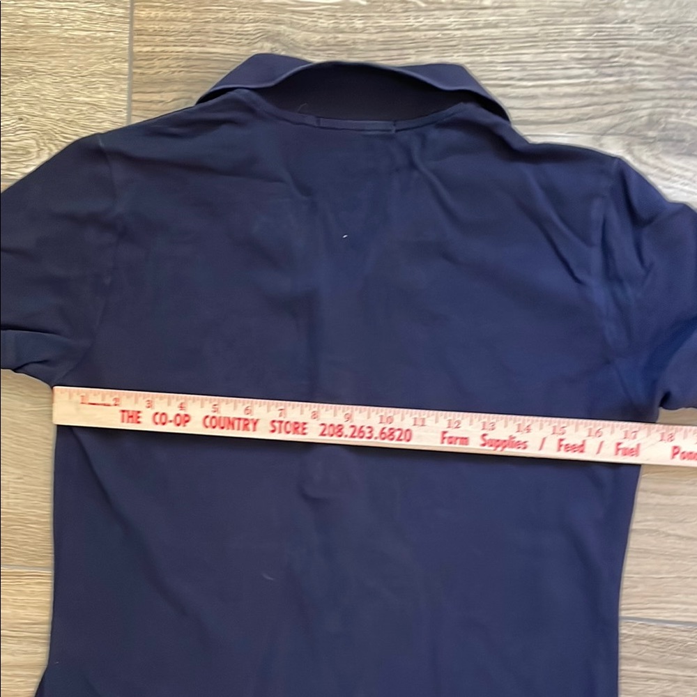 Polo by Ralph Lauren Navy Polo Shirt Dress with White Logo - Picture 8 of 10